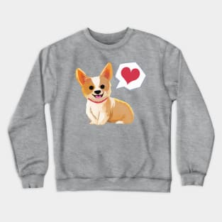 Corgi Love <3 Crewneck Sweatshirt